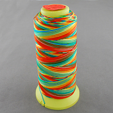 Honeyhandy Nylon Sewing Thread, Colorful, 0.8mm, about 300m/roll