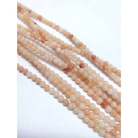 ARRICRAFT Natural Gemstone Aventurine Round Beads Strands, Pink Aventurine, 2mm, Hole: 0.8mm, about 184pcs/strand, 16 inches