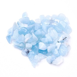 ARRICRAFT Natural Aquamarine Beads, Undrilled/No Hole, Chips, 5~22x4~9x2~6mm, about 100g/bag