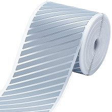 GORGECRAFT 2" x 33ft Silver Reflective Stripe Tape Heat Iron on Transfers High Visibility Safety Warning Vinyl Film Cloth Patches for T-Shirt Canvas Bag Clothing Fabric DIY Decorations Accessories