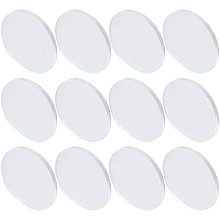 NBEADS 25 Pcs Transparent Acrylic Circle Blanks Discs, 2" Round Clear Keychain Blanks with No Hole and Smooth Edges for DIY Keychains Jewelry and Other Crafts