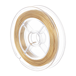 BENECREAT Copper Wire for Jewelry Craft Making, Golden, 20 Gauge, 0.8mm, about 39.37 Feet(12m)/Roll