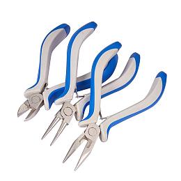 KIT-TP1020 Pack of: 1 3 Piece Jeweler's and Crafters Plier 