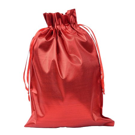 NBEADS 5 Pcs 9.0x6.3 Inch Red Storage Bags Drawstring Bags Wedding Party Favors Jewelry Pouches Holiday Bags Gift Bags