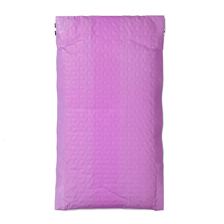 Honeyhandy Matte Film Package Bags, Bubble Mailer, Padded Envelopes, Rectangle, Violet, 22.2x12.4x0.2cm