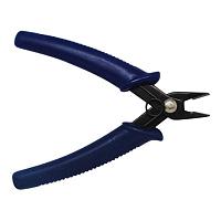 ARRICRAFT 1 Set Wire Cutter Pliers 5 Inch Carbon Steel Micro Diagonal Side Cutter Flush Cutting Jewelry Tool Blue