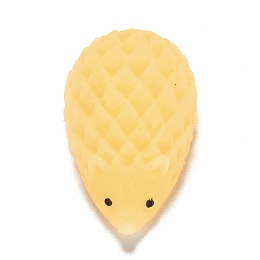 Honeyhandy Hedgehog Shape Stress Toy, Funny Fidget Sensory Toy, for Stress Anxiety Relief, Yellow, 42x26x14mm