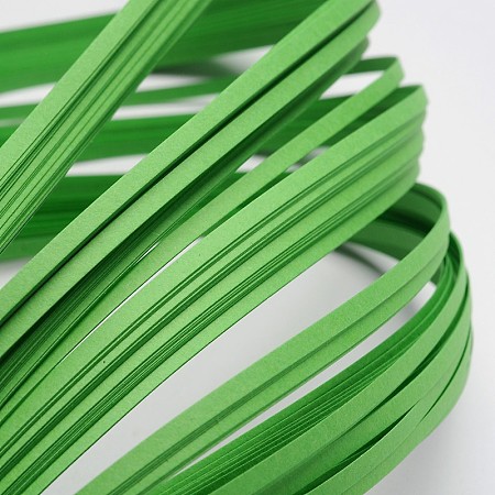 Honeyhandy Quilling Paper Strips, Lime Green, 390x3mm, about 120strips/bag