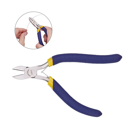 BENECREAT Precision Comfort Side Cutting Pliers for Jewelry Making Precision Comfort Pliers