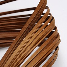 Honeyhandy Quilling Paper Strips, Sienna, 390x3mm, about 120strips/bag