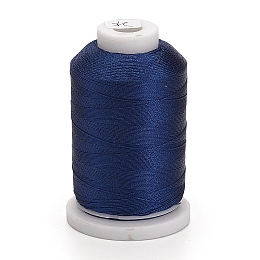 Honeyhandy Nylon Thread, Sewing Thread, 3-Ply, Marine Blue, 0.3mm, about 500m/roll