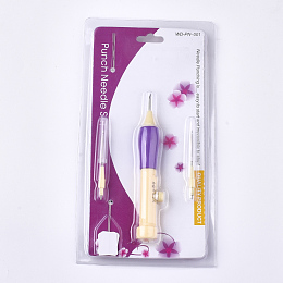 Honeyhandy ABS Plastic Punch Needle, Colorful, 116x19x23mm