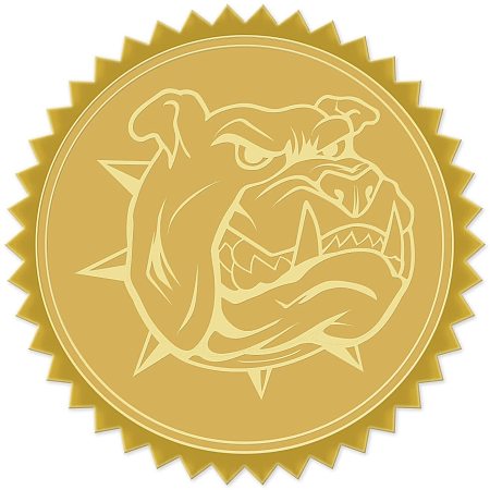 CRASPIRE Gold Foil Certificate Seals Vicious Dog 2