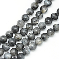 ARRICRAFT Natural Labradorite Bead Strands, Round, 6mm, Hole: 1mm, about 65pcs/strand, 15.7 inches