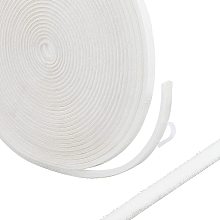 AHANDMAKER 2 Roll 33Ft Weather Stripping Brush, 0.35x0.2Inch Self Adhesive Sealing Strip Pile Weatherstrip Door Sweep Brush Flexible Strip Brush for Sliding Window Door Wardrobe Frame Side, White