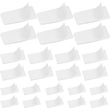 CHGCRAFT 80Pcs 3 Sizes Marker Adhesive Strips Strong Traceless Adhesive Tape Adhesive Pads for Radiologists Classroom Office Home Hanging Decoration Poster