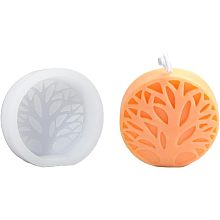 SUPERFINDINGS 2 Pcs Tree of Life Candle Silicone Molds Tree of Life Silicone Soap Molds DIY Craft Art Cake Molds Handmade Silicone Molds for Soap Candle Cake Making