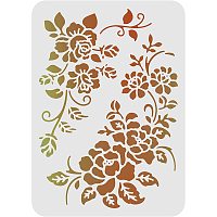 FINGERINSPIRE Rose Stencils 11.7x8.3 Inch/29.7x21cm Bouquet of Roses Templates Flowers templates Spring Stencils Reusable DIY Art and Craft Stencils for Painting Home Decor