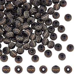  STOBOK 100pcs Wood Bead Natural DIY Wooden Beads Wooden Beads  for Bracelets Prayer Beads Scattered Beads with Holes Round Beads Ornaments  Jewelry Wooden Beads for Crafts Wooden Christmas : Arts, Crafts