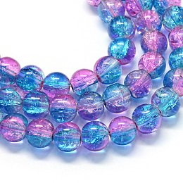 Lampwork Crackle Glass Beads | Beebeecraft.com