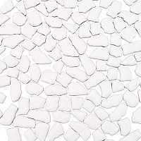 PandaHall Elite White Mosaic Tiles for Crafts Bulk Irregular Ceramic Mosaic Tiles Pieces for Picture Frames, Plates, Flowerpots, Vases, Cups DIY & Crafts, 0.88 Pounds