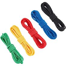 SUPERFINDINGS 5Pcs 5 Colors Total 49.21 Ft Long PP Rope Archery D Loop Rope Archery Bowstring Serving Thread D Loop Rope Nocking D Loop Rope String for Bow Accessories