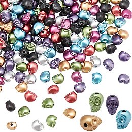 Nouveaux bijoux Résine Spacer Beads Ball Mixte Oeil maléfique Motif Environ 50pcs 6 mm 