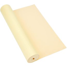 BENECREAT 1mm Thick Beige Self-Adhesive EVA Foam Roll 78.7x11.8 Inch for Furniture Protecting, Gap Filling, Costumes and Other Craft Project