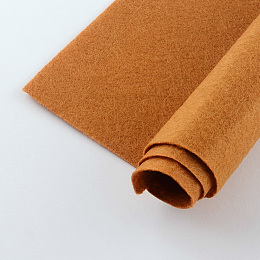 Honeyhandy Non Woven Fabric Embroidery Needle Felt for DIY Crafts, Square, Chocolate, 298~300x298~300x1mm, about 50pcs/bag