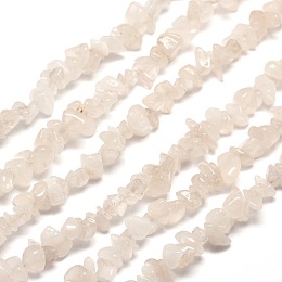 Honeyhandy Natural Quartz Crystal Chip Bead Strands, 5~8x5~8mm, Hole: 1mm, about 31.5 inch