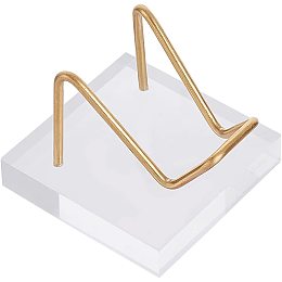 FINGERINSPIRE Acrylic Display Stand Decorative Display Pedestals Acrylic Small Mineral Crystal Display Stand 5x5x4cm/1.97x1.97x1.57inch