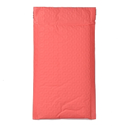 Honeyhandy Matte Film Package Bags, Bubble Mailer, Padded Envelopes, Rectangle, Salmon, 22.2x12.4x0.2cm