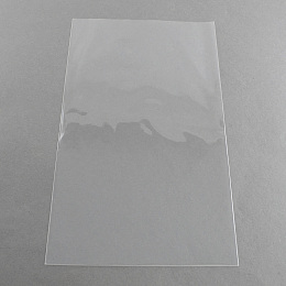 Honeyhandy OPP Cellophane Bags, Rectangle, Clear, 25x15cm, Unilateral Thickness: 0.035mm