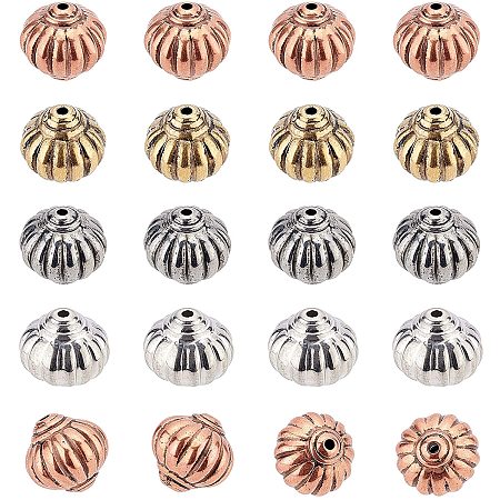 NBEADS 60 Pcs Antique Spacer Beads, 0.67
