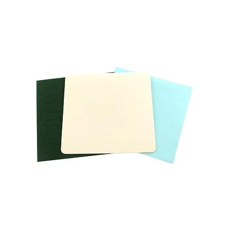NBEADS 5 Sets Random Mixed Color DIY Greeting Card with Writing Paper and Random Envelope, Blank Note Card with Matching Envelopes