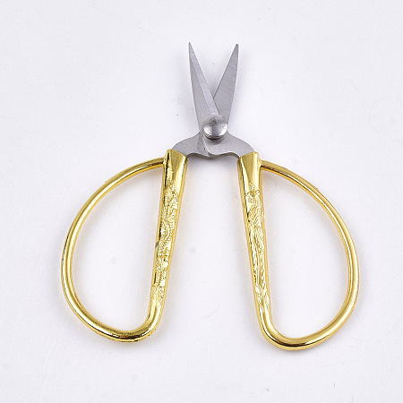 Honeyhandy Sharp Carbon Iron Scissors, Gold, 85x53x6mm