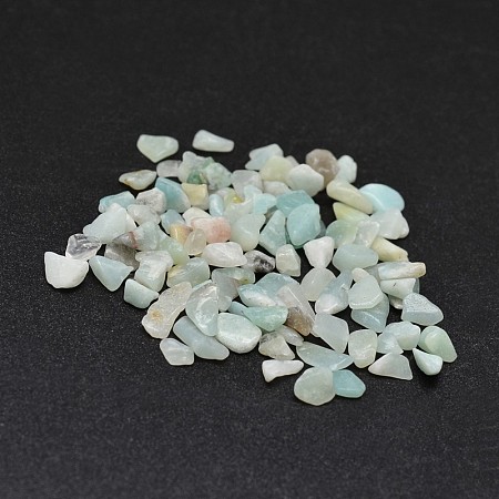 Arricraft Natural Amazonite Chip Beads, No Hole/Undrilled, 2~8x2~4mm, about 170pcs/10g