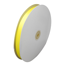 Honeyhandy Grosgrain Ribbon, Yellow, 3/8 inch(10mm), about 100yards/roll(91.44m/roll)