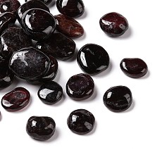 Honeyhandy Garnet Chip Beads, No Hole/Undrilled, 2~8x2~4mm, about 340pcs/20g