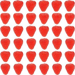 OLYCRAFT 140pcs Artificial Raspberry Miniature Strawberry Simulation Strawberry Mini Strawberry Miniature Fruit for Dollhouse Mini Kitchen Decorations Photography Props