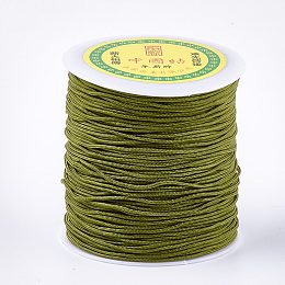 Honeyhandy Nylon Thread, Olive, 1.5mm, about 120.29 yards(110m)/roll