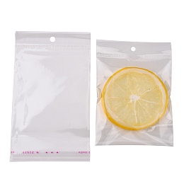 Honeyhandy OPP Cellophane Bags, Rectangle, Clear, 15.5x9cm, Unilateral Thickness: 0.035mm, Inner Measure: 10.5x9cm