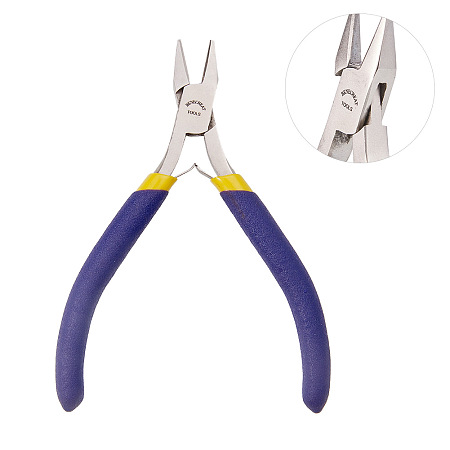 BENECREAT 4.2 Inch Side Cutting Pliers Jewelry Plier, Craft and Jewelry Tool Kit (Box Joint Construction)