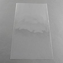 Honeyhandy OPP Cellophane Bags, Rectangle, Clear, 28x16cm, Unilateral Thickness: 0.035mm