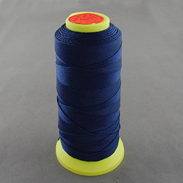 Honeyhandy Nylon Sewing Thread, Prussian Blue, 0.6mm, about 500m/roll