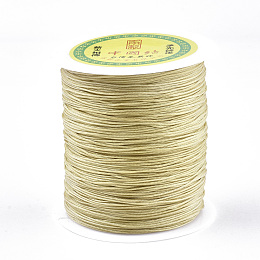 Honeyhandy Nylon Thread, Wheat, 1mm, about 153.1 yards(140m)/roll