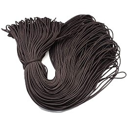 Pandahall Elite 100m 2mm Parachute Rope Paracord Polyester Ropes Spandex Accessory Cord Rope Multipurpose for Bracelets Making （CoconutBrown）