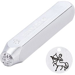 BENECREAT 6mm 1/4 Paws Metal Design Stamping Tool - Galvanised Hard Carbon  Steel Embossing Tools for Metal Jewelry Leather Wood : : Arts &  Crafts