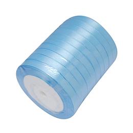 NBEADS 10 Rolls of Sky Blue Satin Ribbon 10mm Double Sided Fabric Ribbons for Crafts Gift Wrapping Floristry Wedding Party Decoration