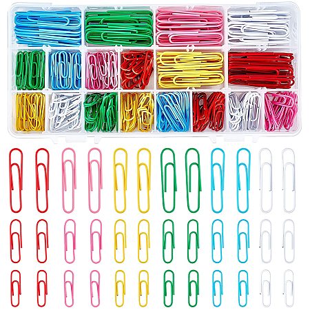 NBEADS 360 Pcs Paper Clips, File Holder Jumbo Clips, Office Clips for Office School Document Organizing